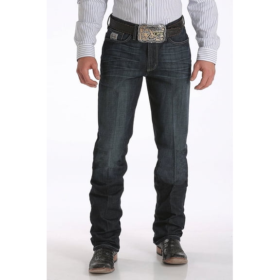 Cinch Silver Performance Dark Rinse - Mens Jeans  - Mb98034007