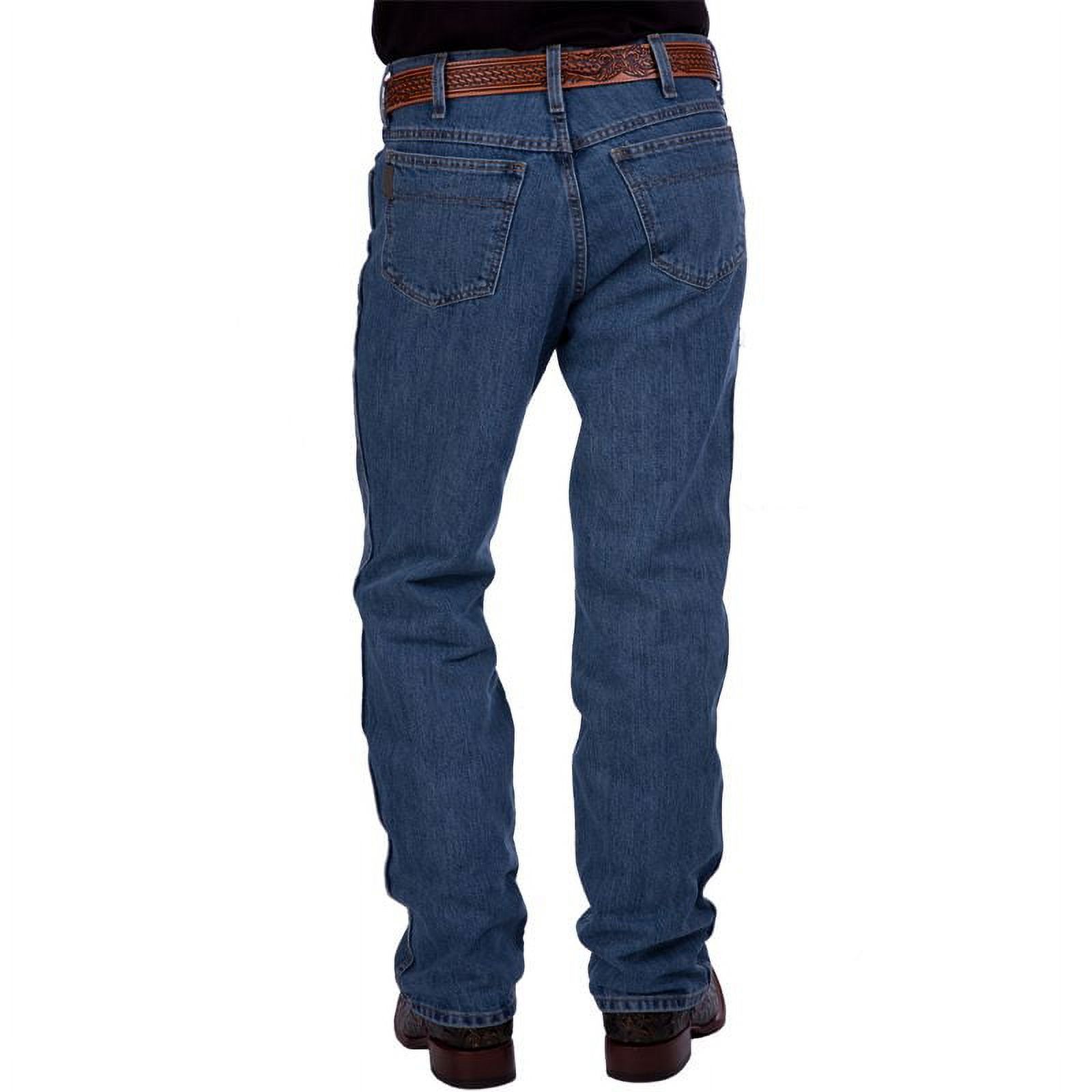 Cinch Western Denim Jeans Mens Bronze Label Slim Med Stone MB90532001 - image 1 of 3