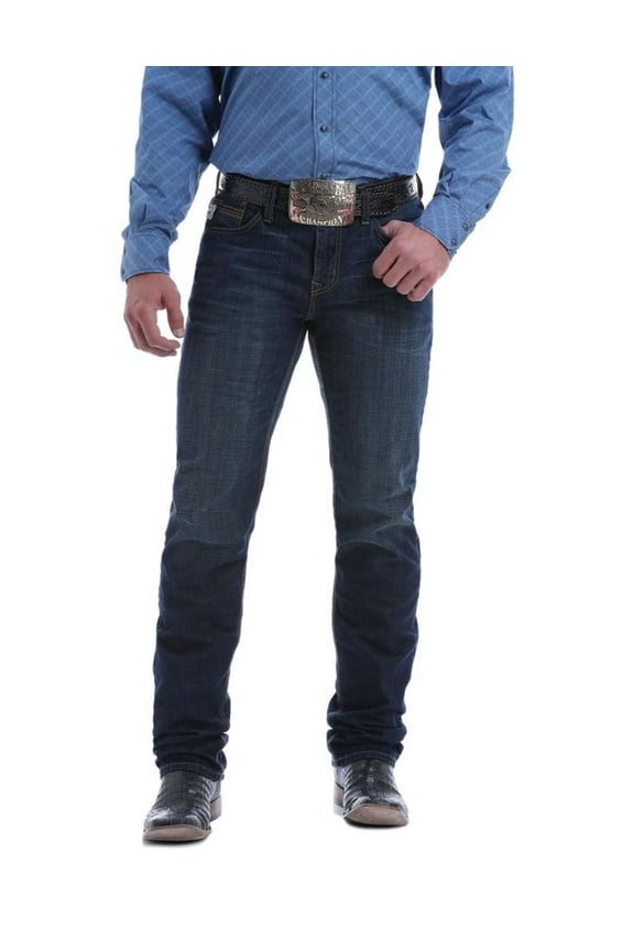 Cinch Men's Jesse Slim Straight Mid Rise Jeans MB50738001