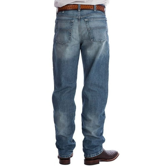 Cinch Western Jeans Mens 2.0 Black Label 46 x 32 Med Wash MB90633006