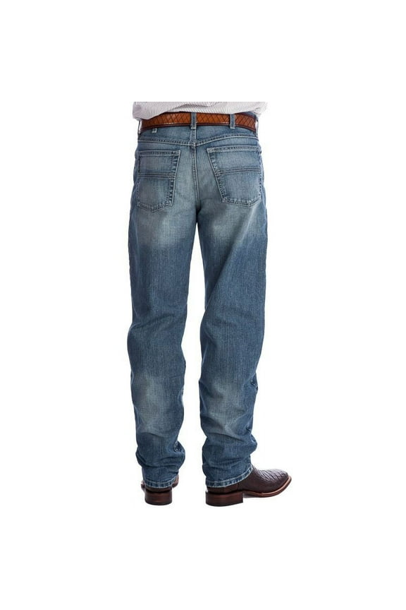 Cinch Western Jeans Mens 2.0 Black Label 46 x 32 Med Wash MB90633006