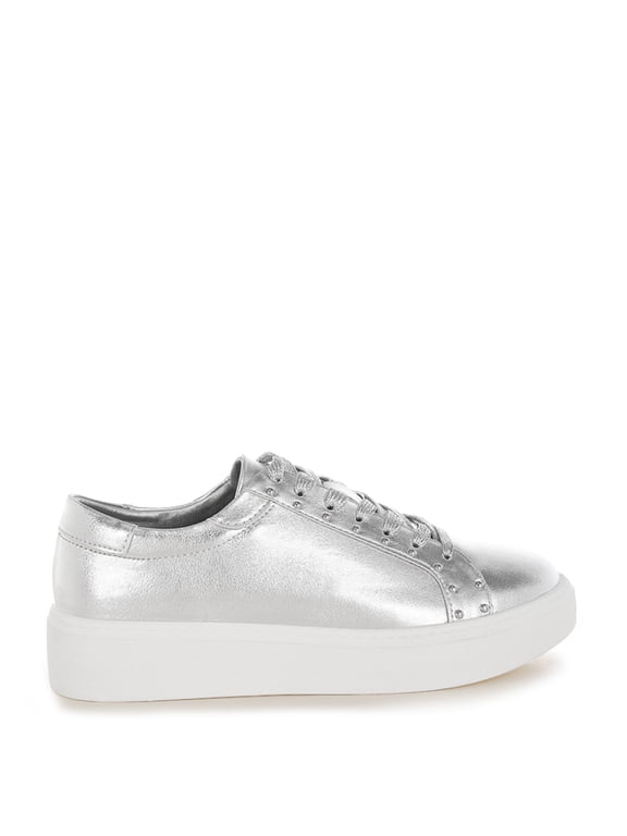 Cincinati Metallic Pleather Chunky Sneakers