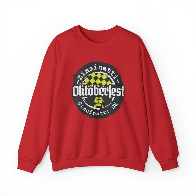 Cincinatti Oktoberfest Zinzinatti Unisex Heavy Blend Crewneck