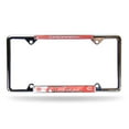 thumbnail image 1 of Cincinnati Baseball Reds 4 Corner EZ View Chrome Metal License Plate Frame, 1 of 5