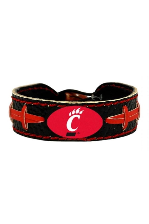Cincinnati Bearcats Team Color Football Bracelet