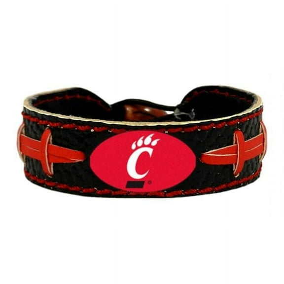 Cincinnati Bearcats Team Color Football Bracelet