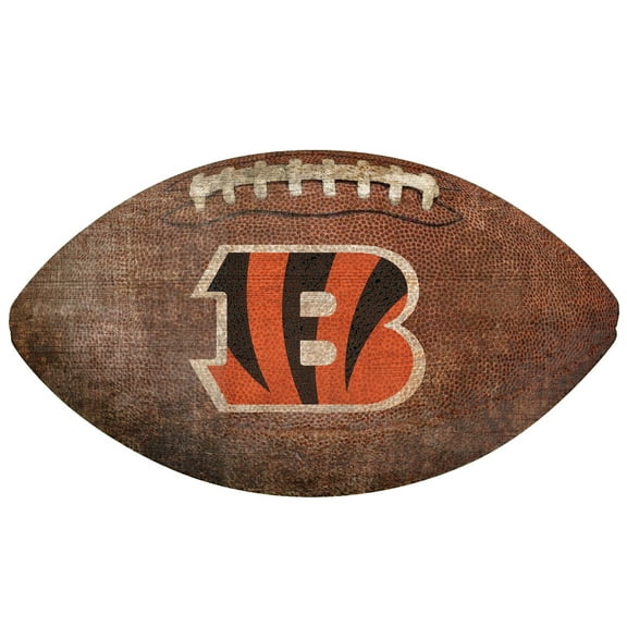 Cincinnati Bengals 12'' Football Sign