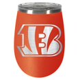 thumbnail image 1 of Cincinnati Bengals 12oz. Team Colored Wine Tumbler, 1 of 1