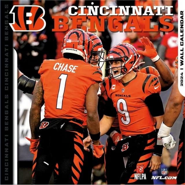 Cincinnati Bengals 2024 12x12 Team Wall Calendar (Other)