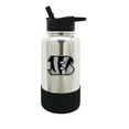 thumbnail image 1 of Cincinnati Bengals 32 oz. Stainless Steel Chrome Thirst Water Bottle, 1 of 3