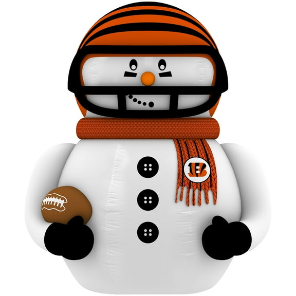 Cincinnati Bengals 7' Inflatable Snowman Player