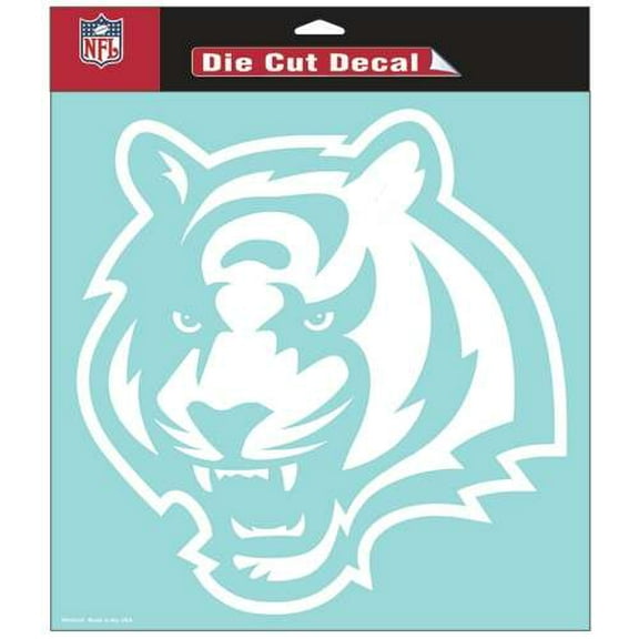 Cincinnati Bengals 8"x8" Die-Cut Decal