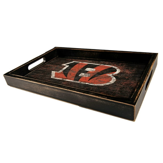 Cincinnati Bengals 9'' x 15'' Team Color Tray