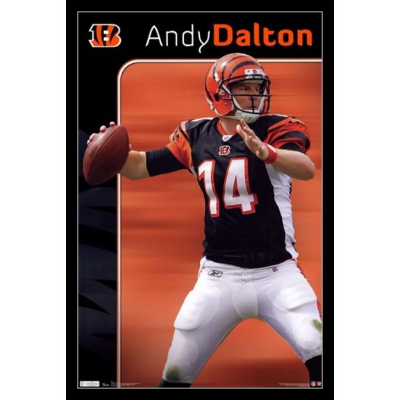 Cincinnati Bengals - Andy Dalton 2011 Laminated & Framed Poster Print (24 x 36)