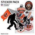 thumbnail image 1 of Cincinnati Bengals Assorted Sticker Pack, 1 of 1