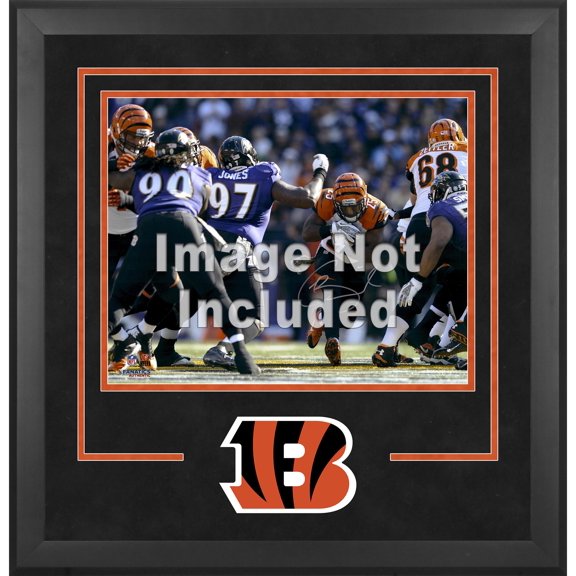 Cincinnati Bengals Deluxe 16" x 20" Horizontal Photograph Frame with Team Logo