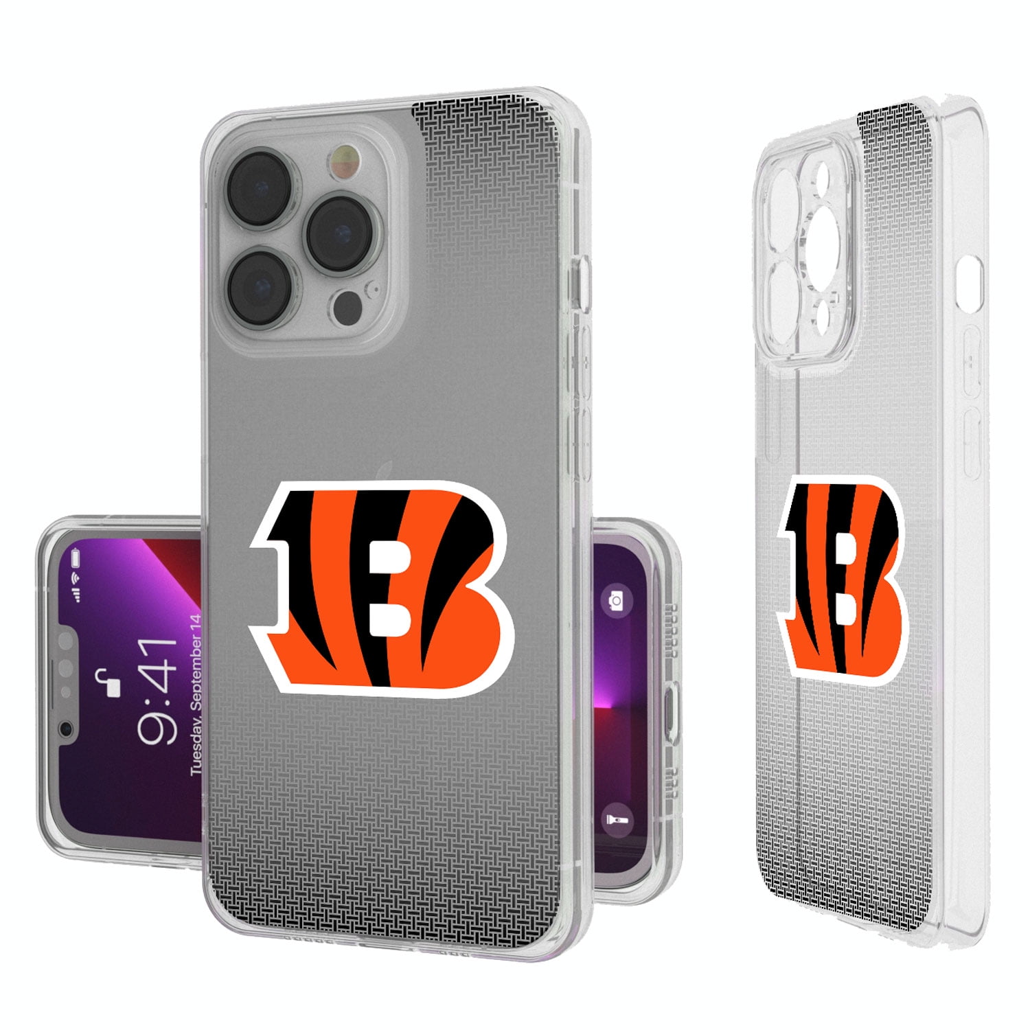 Cincinnati Bengals Linen Logo iPhone Clear Case - Walmart.com Cincinnati Bengals Linen Logo iPhone Clear Case - Walmart.com