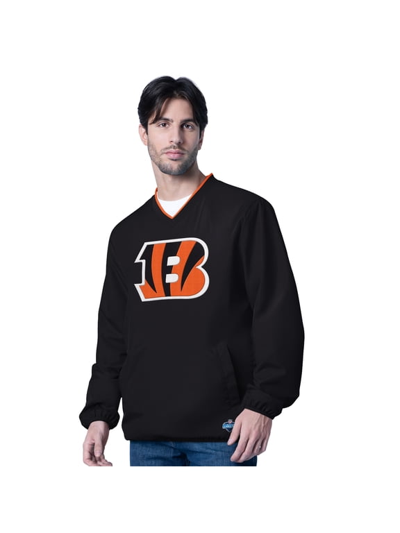 Men's NFL Combine Long Sleeve V-Neck Pullover Jacket