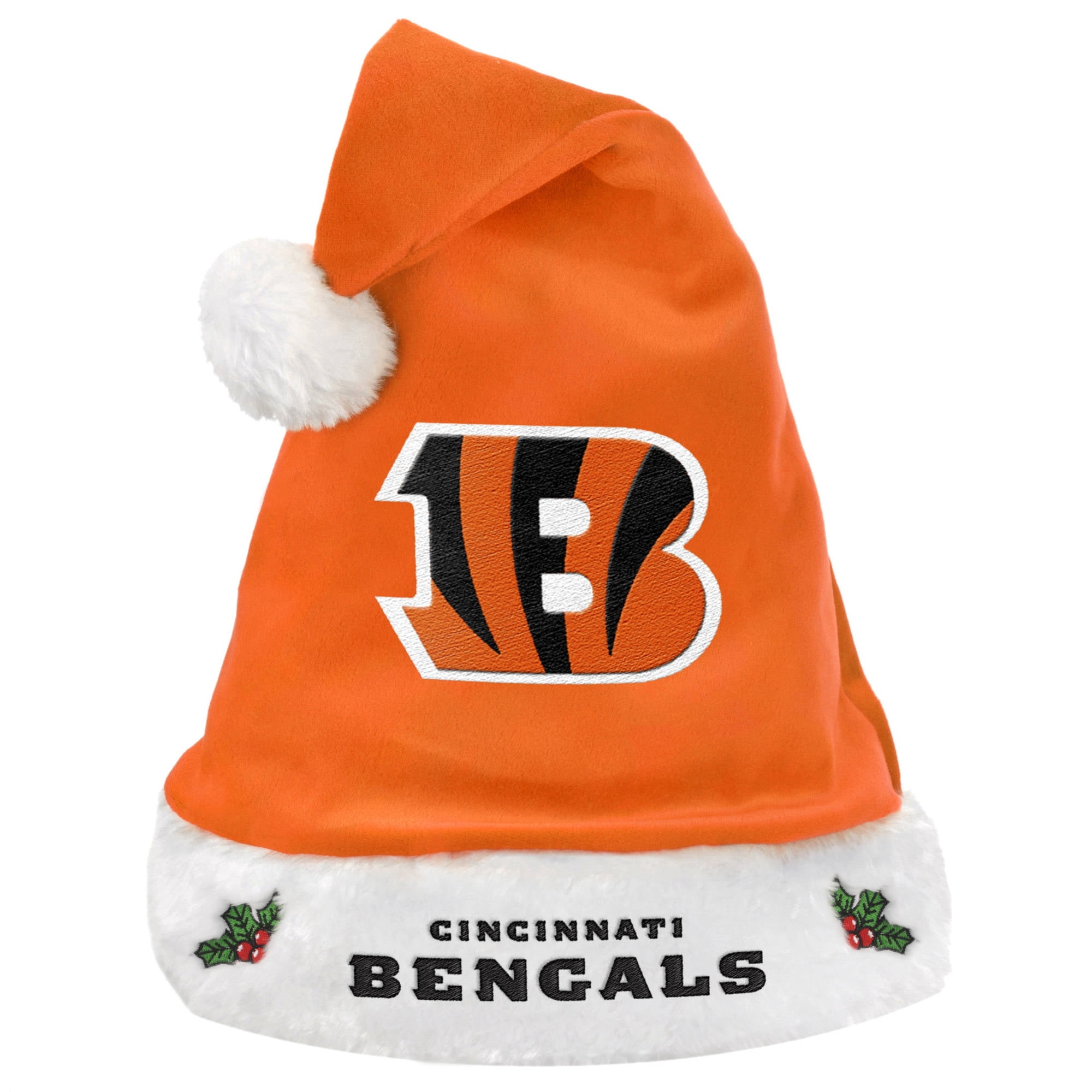 Cincinnati Bengals Solid Santa Hat 