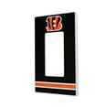 thumbnail image 1 of Cincinnati Bengals Stripe Single Rocker Light Switch Plate, 1 of 4