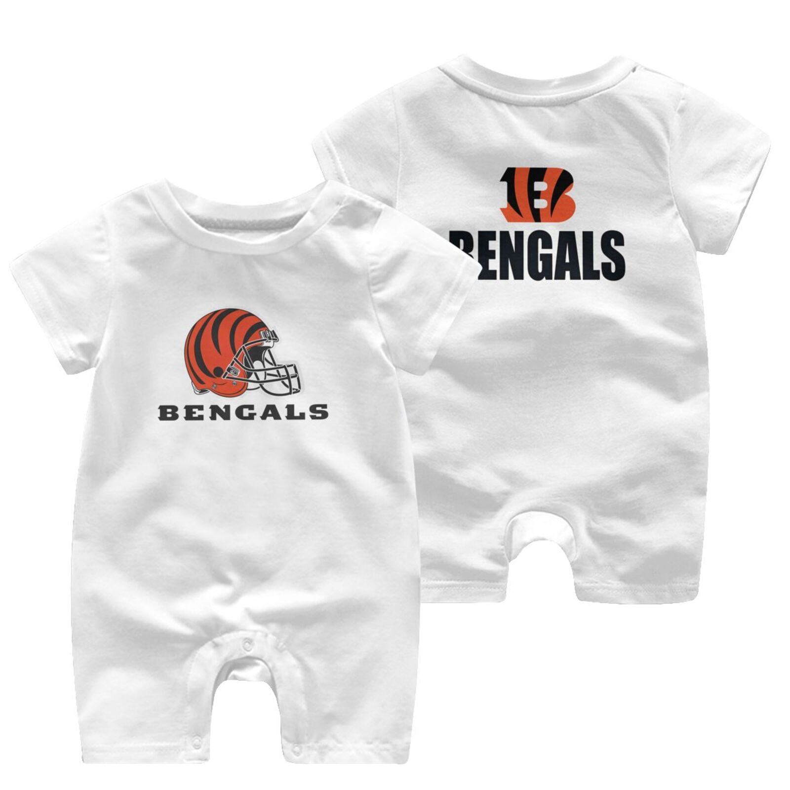 Cincinnati_Bengals Unisex Baby Soccer Onesie for Boys and Girls Newborn
