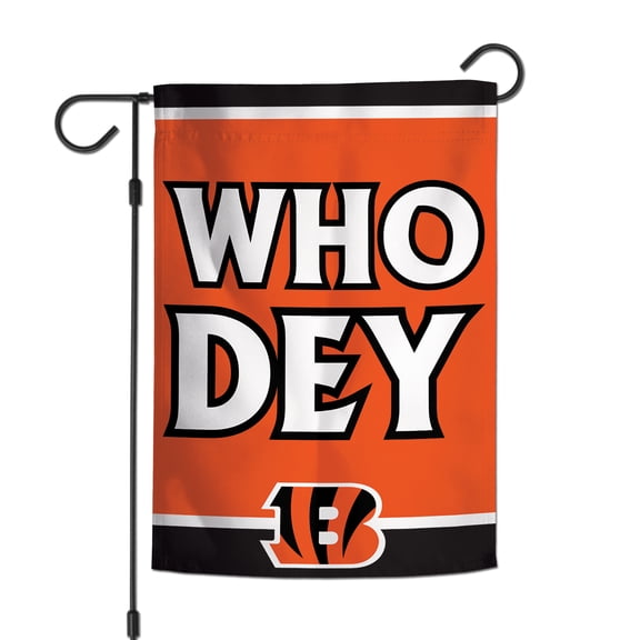 Cincinnati Bengals WinCraft 2-Sided 12'' x 18'' Garden Flag