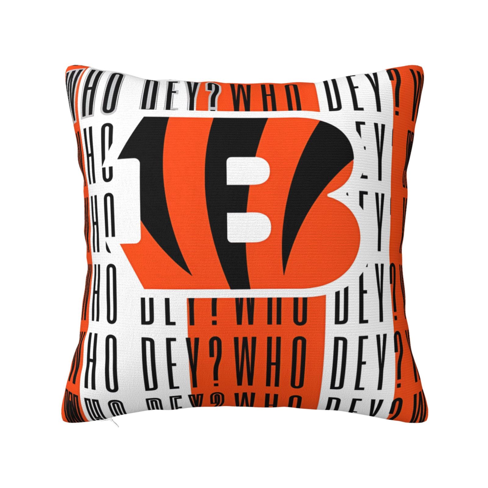 Cincinnati Football Team Double-Sided Plush Pillowcase Square Pillow ...