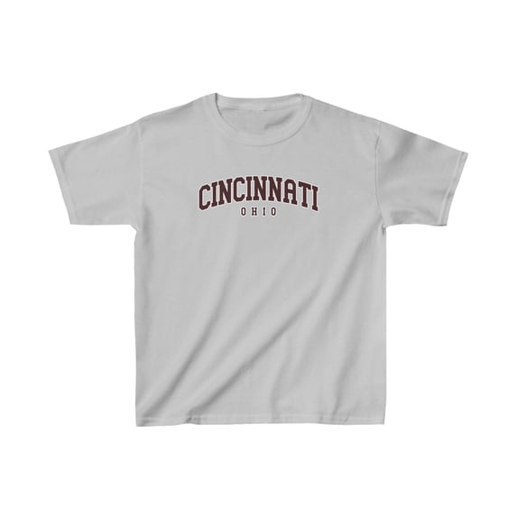 Cincinnati Ohio Kids Shirt Gifts Youth Tee Tshirt