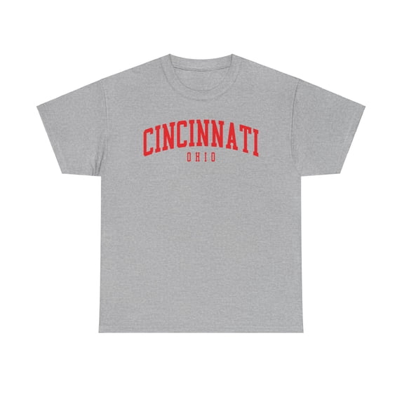 Cincinnati Ohio Shirt Gifts Tshirt Tee Crew Neck