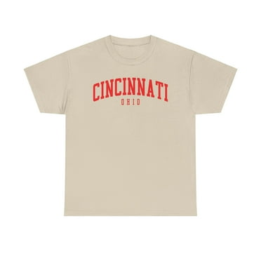 Cincinnati Ohio Shirt Gifts Tshirt Tee Crew Neck