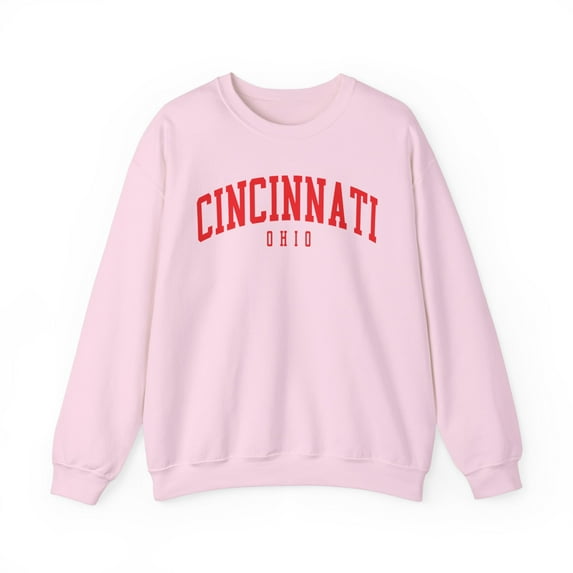 Cincinnati Ohio Sweatshirt Gifts Crew Neck Shirt Long Sleeve Unisex