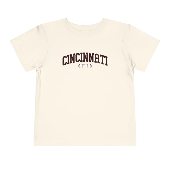 Cincinnati Ohio Toddler Shirt Gifts Boy Girl Size 2T-5T