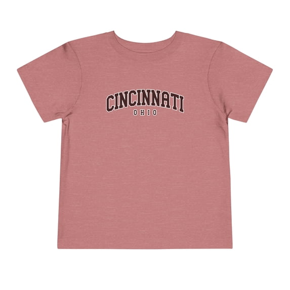 Cincinnati Ohio Toddler Shirt Gifts Boy Girl Size 2T-5T