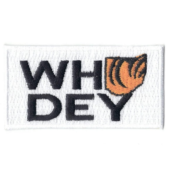 Cincinnati Ohio Who Dey Nation Football Team Iron On Patch