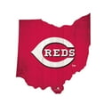 thumbnail image 1 of Cincinnati Reds 12" Logo State Sign, 1 of 1