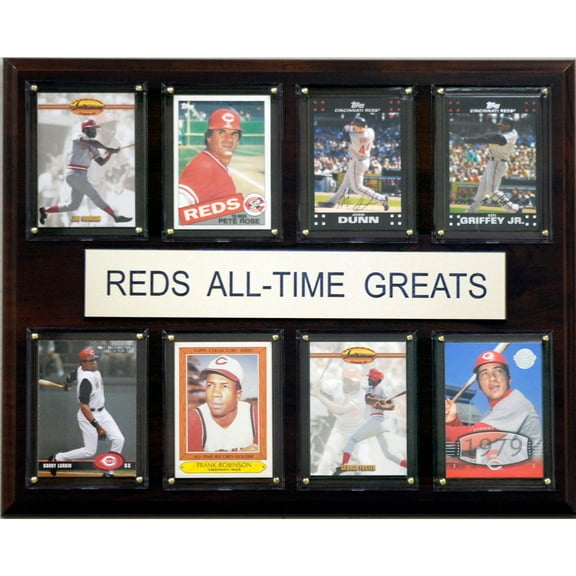 Cincinnati Reds 12'' x 15'' All-Time Greats Plaque