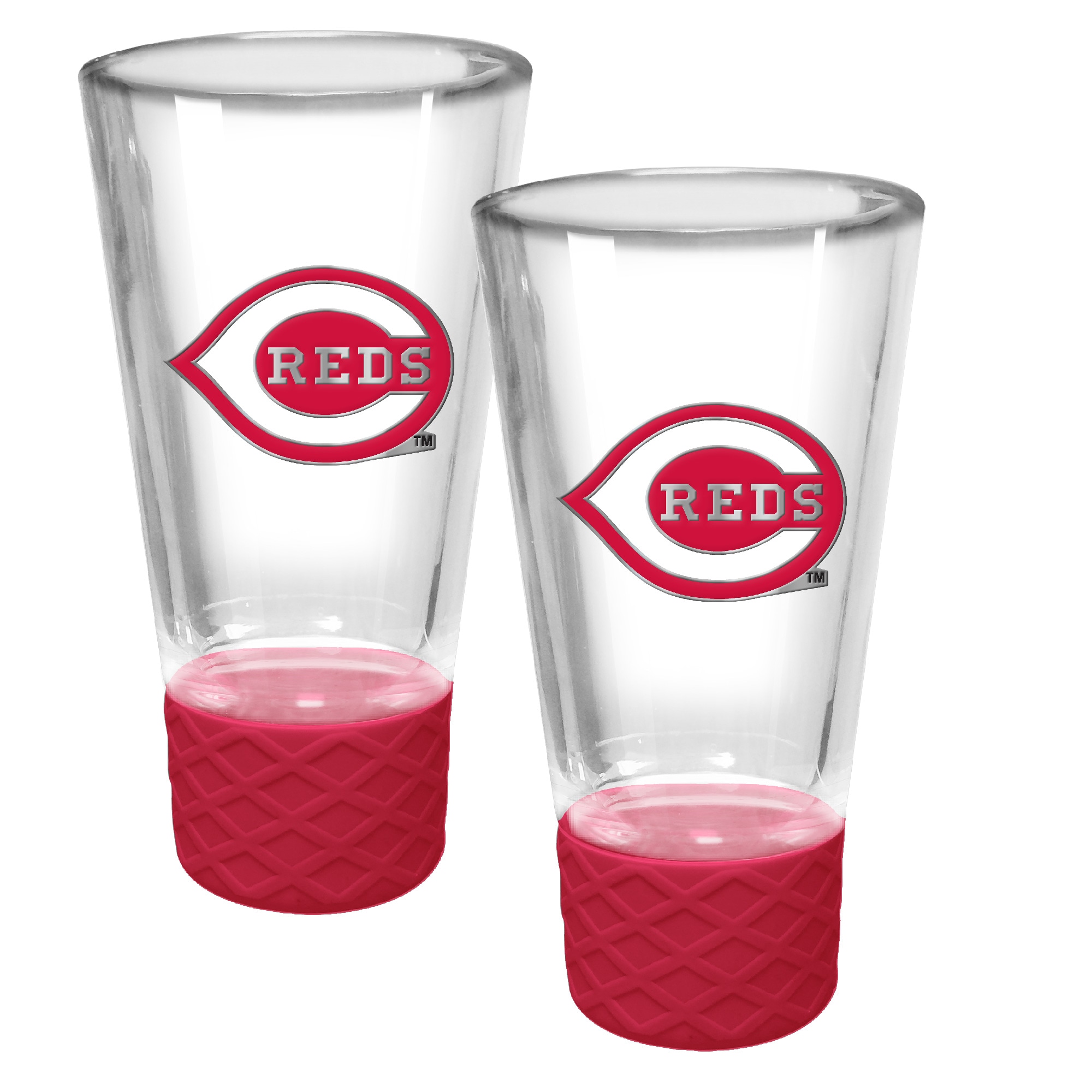 Cincinnati Reds 2-Pack 4oz. Cheer Shot Set with Silicone Grip - Walmart.com