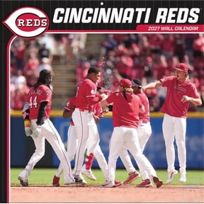 Cincinnati Reds 2027 Wall Calendar, (Paperback)