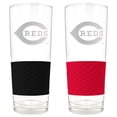 thumbnail image 1 of Cincinnati Reds 22oz. Logo Score Pint Glass Two-Piece Set, 1 of 1