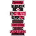thumbnail image 1 of Cincinnati Reds 5'' x 24'' Celebrations Stack Sign, 1 of 1