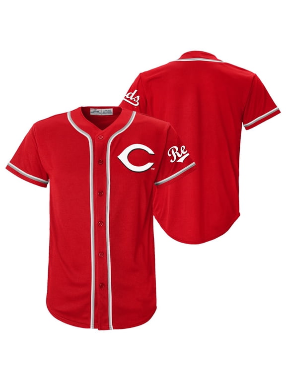 MLB Cincinnati Reds Youth Primary Color Synthetic Jersey