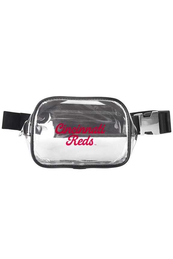 Cincinnati Reds Clear Belt Bag