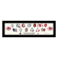 thumbnail image 1 of Cincinnati Reds Cooperstown Collection Framed Uniform Heritage Art Print, 1 of 2