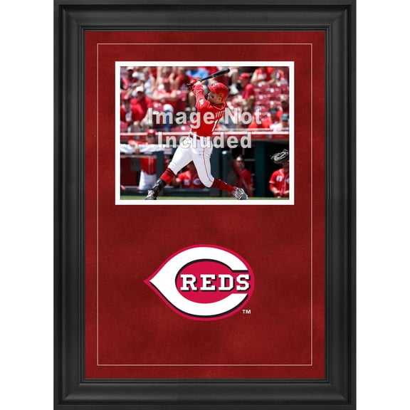 Cincinnati Reds Deluxe 8" x 10" Horizontal Photograph Frame with Team Logo