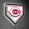 thumbnail image 1 of Cincinnati Reds LED Wall Home Plate, 1 of 2