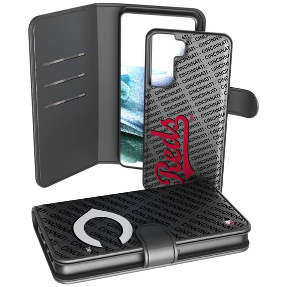 Cincinnati Reds Samsung Galaxy Mono Tilt Wallet Case