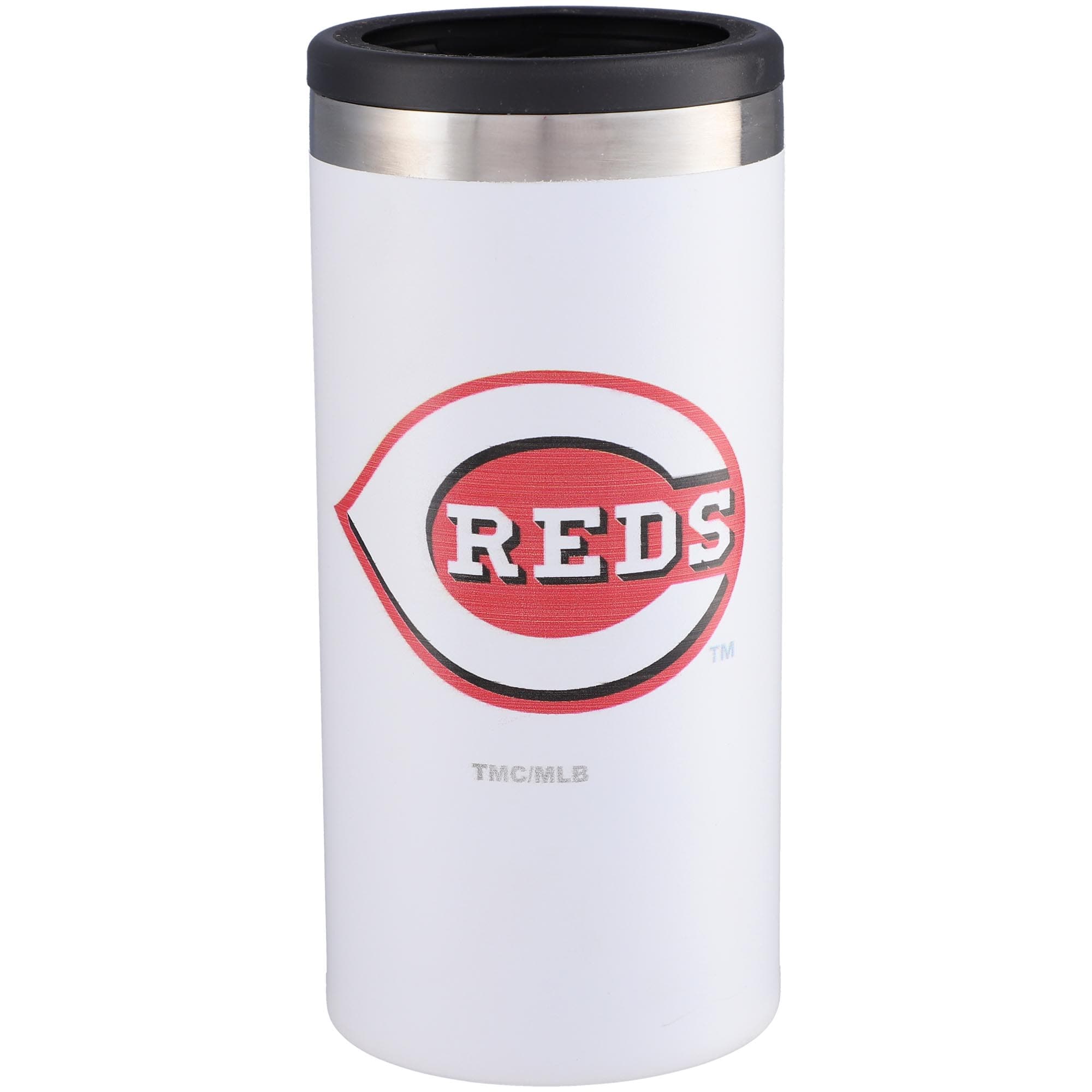 Cincinnati Reds Pill Box Cincinnati Reds Team Logo 12oz. Slim Can Holder - Walmart.com