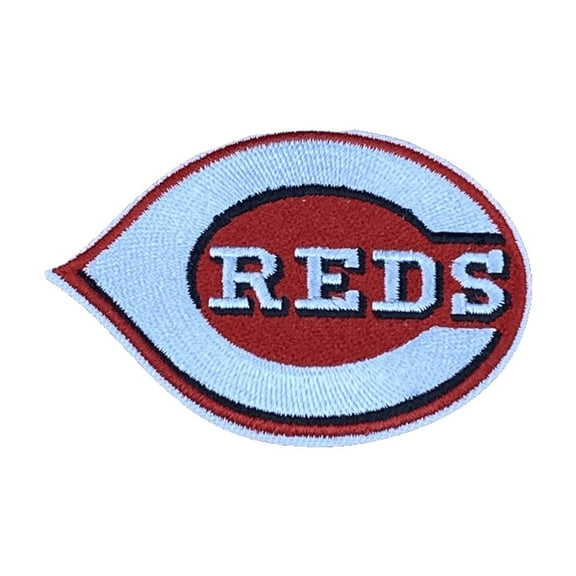 Cincinnati Reds Theme Embroidered Iron-On Patch