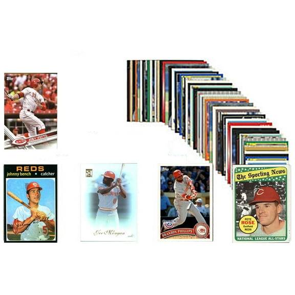 Cincinnati Reds Trading Card 50-Count Set