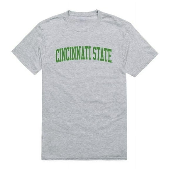 Cincinnati State Technical & Community College Game Day T-Shirt, Heather Grey - Large